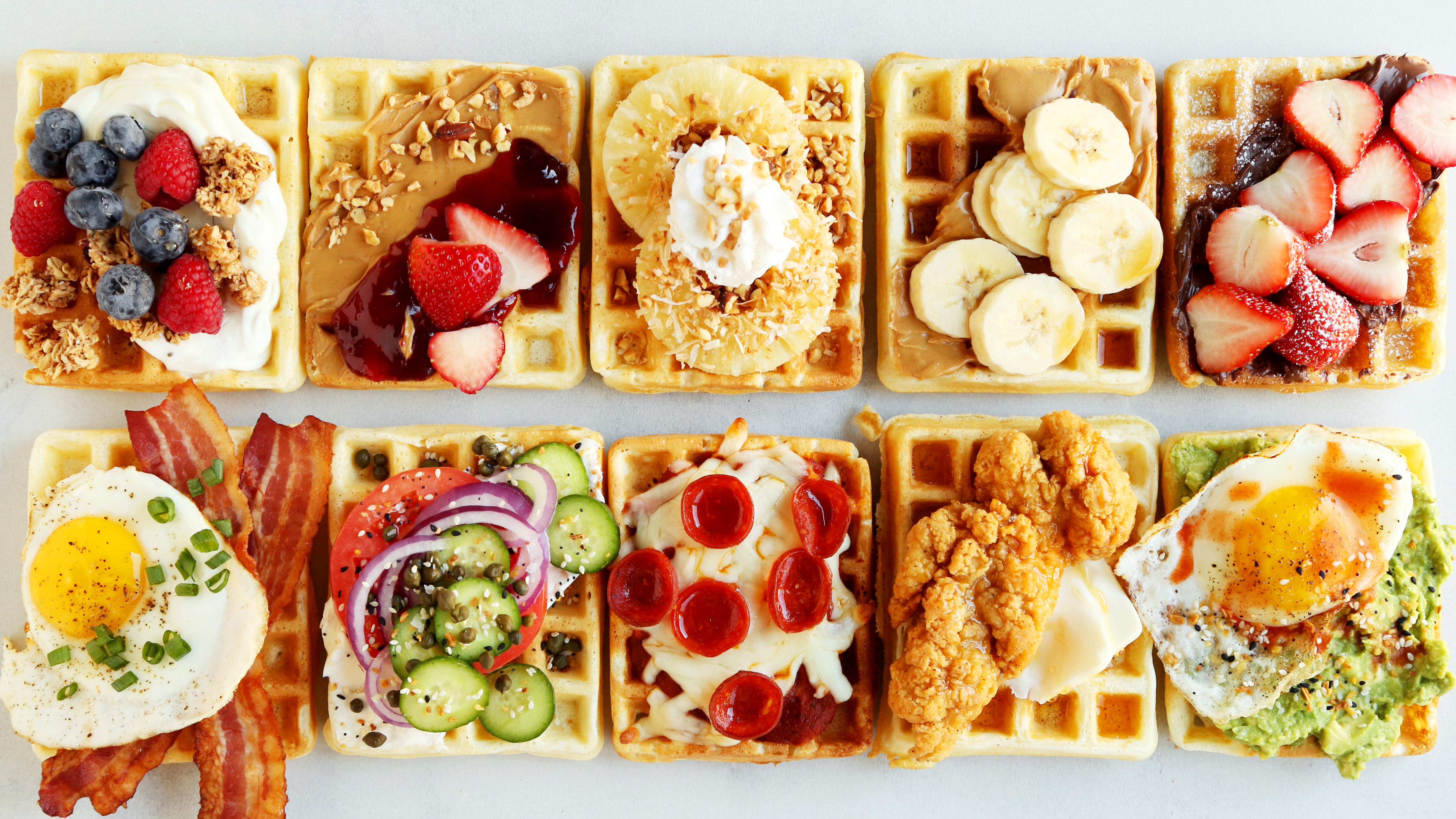 Waffle bar outlet
